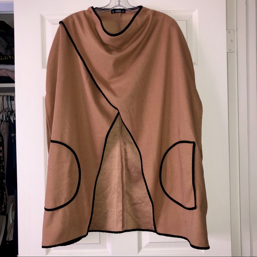 SHEIN Sleeveless Poncho